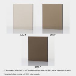 BRONZE CAST ACRYLIC SHEETS – PAPER MASKED